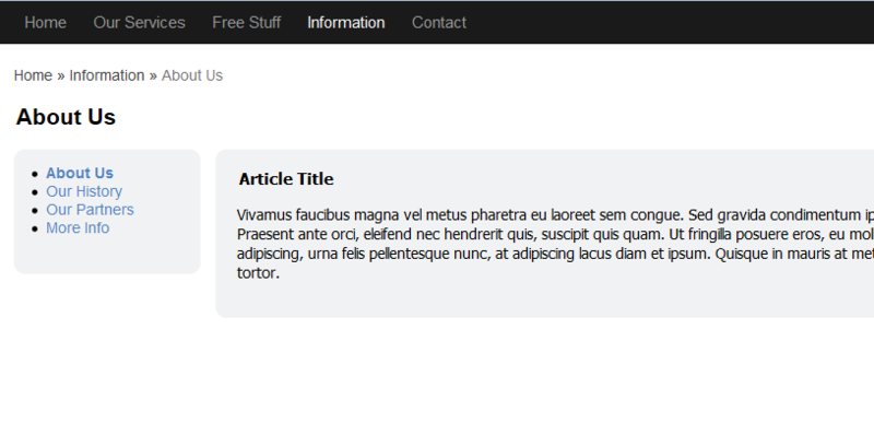 ApPHP MVC Framework Screenshot